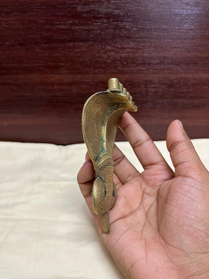 Vintage bronze made naga idol