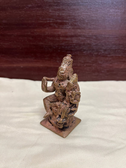 Vintage bronze made pattabhi rama idol