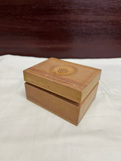 Sandalwood made box for keeping jewellery or treasure special items