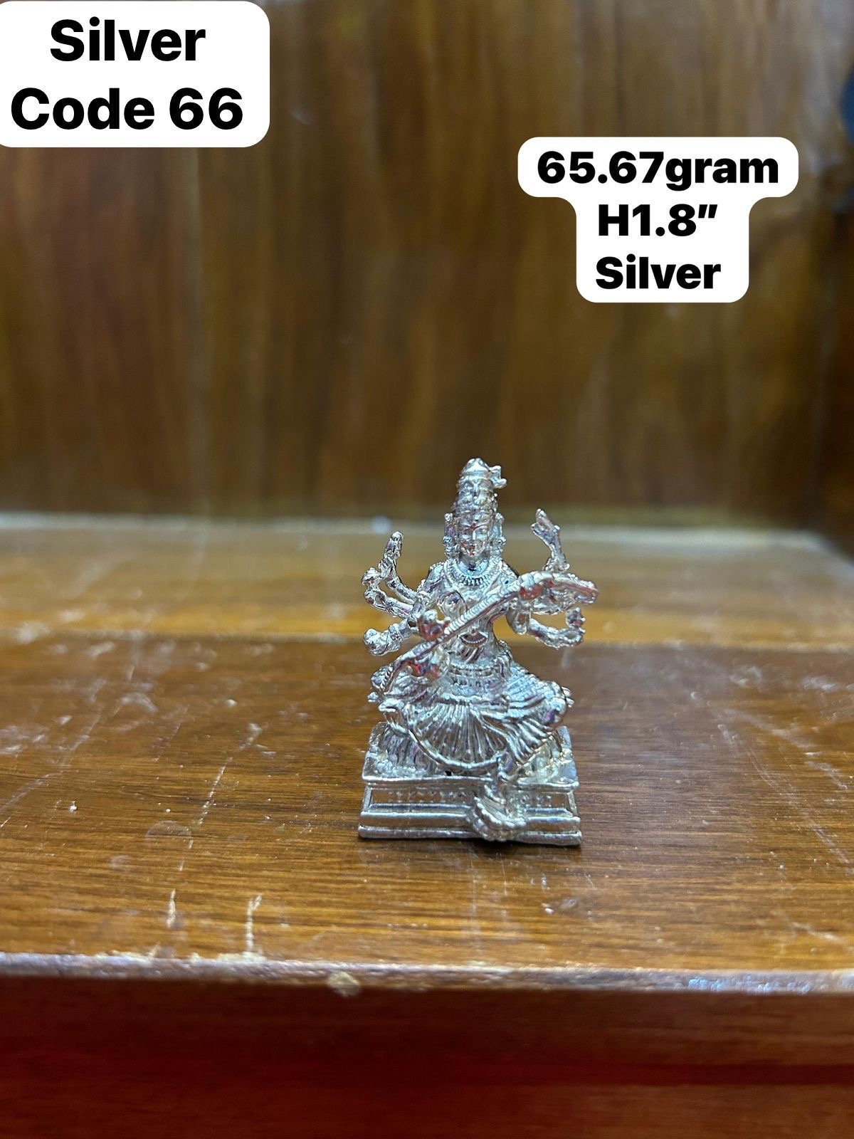 silver made matangi/ rajashyamala/ mahasaraswathi