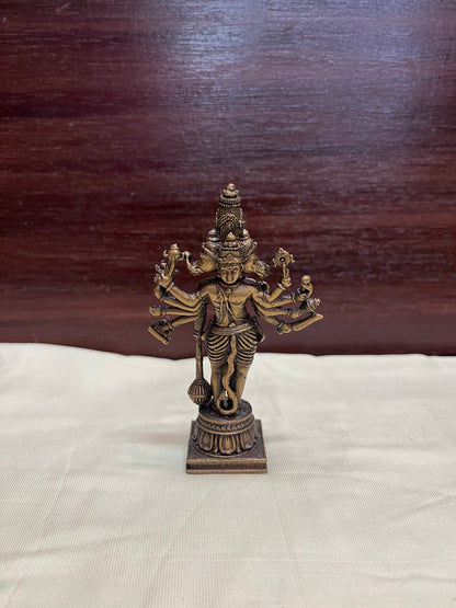 Prasiddh Copper Idols presents copper idol of Panchamukhi hanuman