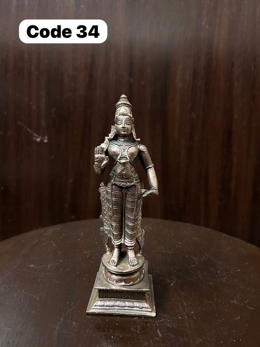 Prasiddh Copper Idols presents copper idol of Parthasarathi idol krishna