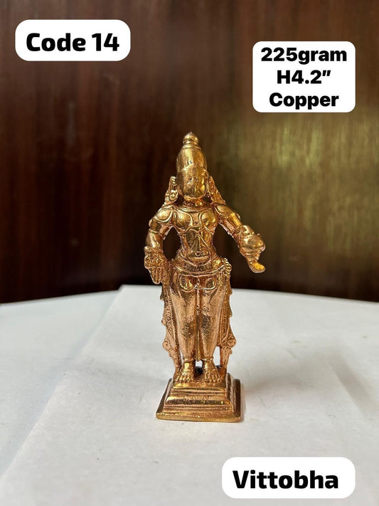 Prasiddh Copper Idols presents copper idol of vittala replica of old one