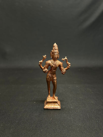 Prasiddh copper idols presents Copper idol of shiva Chandrashekhara