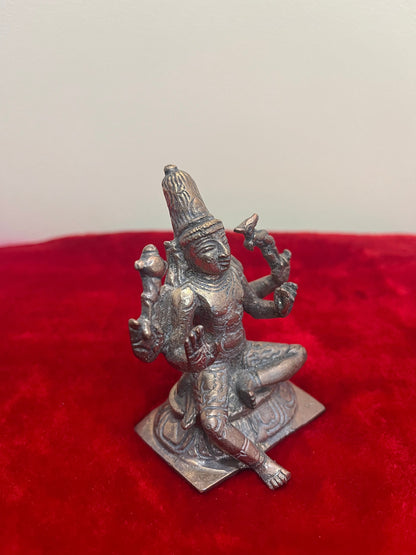 Prasiddh Copper Idols presents bronze made Shiva Idol Somashekara srikanteshwara