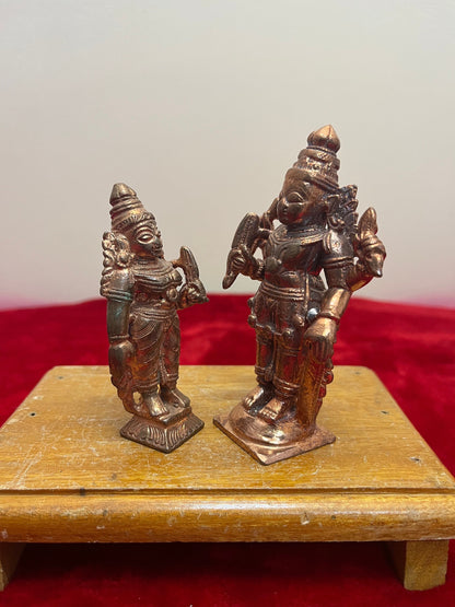 Prasiddh copper idol present copper idol of veerabhadra swamy Bhadrakali