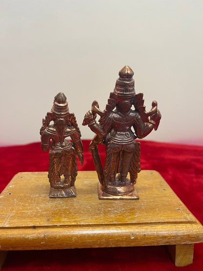 Prasiddh copper idol present copper idol of veerabhadra swamy Bhadrakali