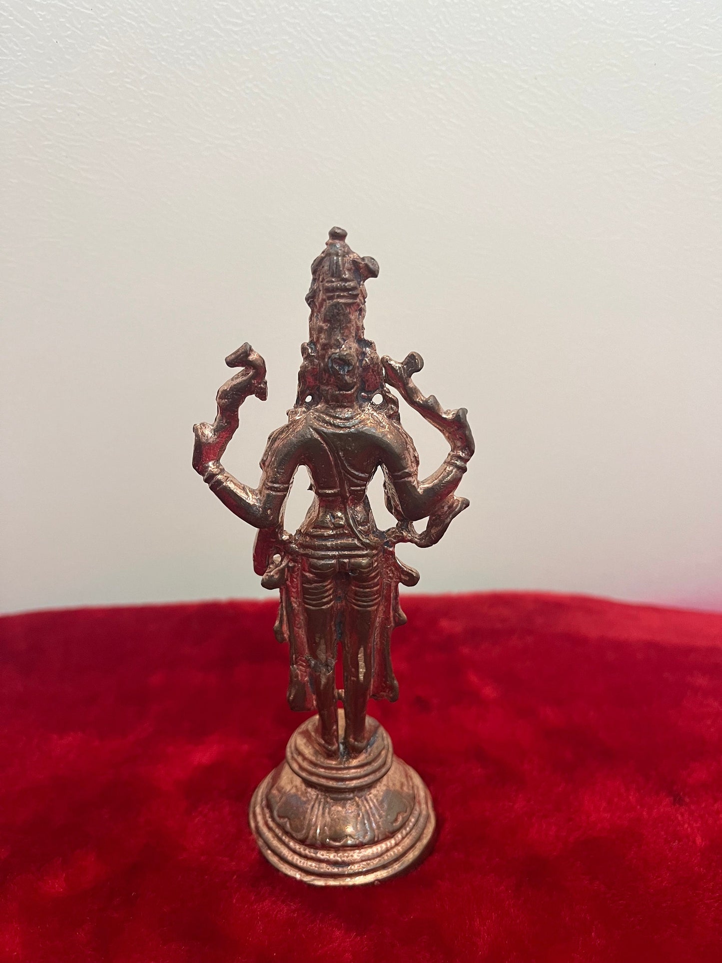 Prasiddh copper idols present copper idol of shiva / standing shiva