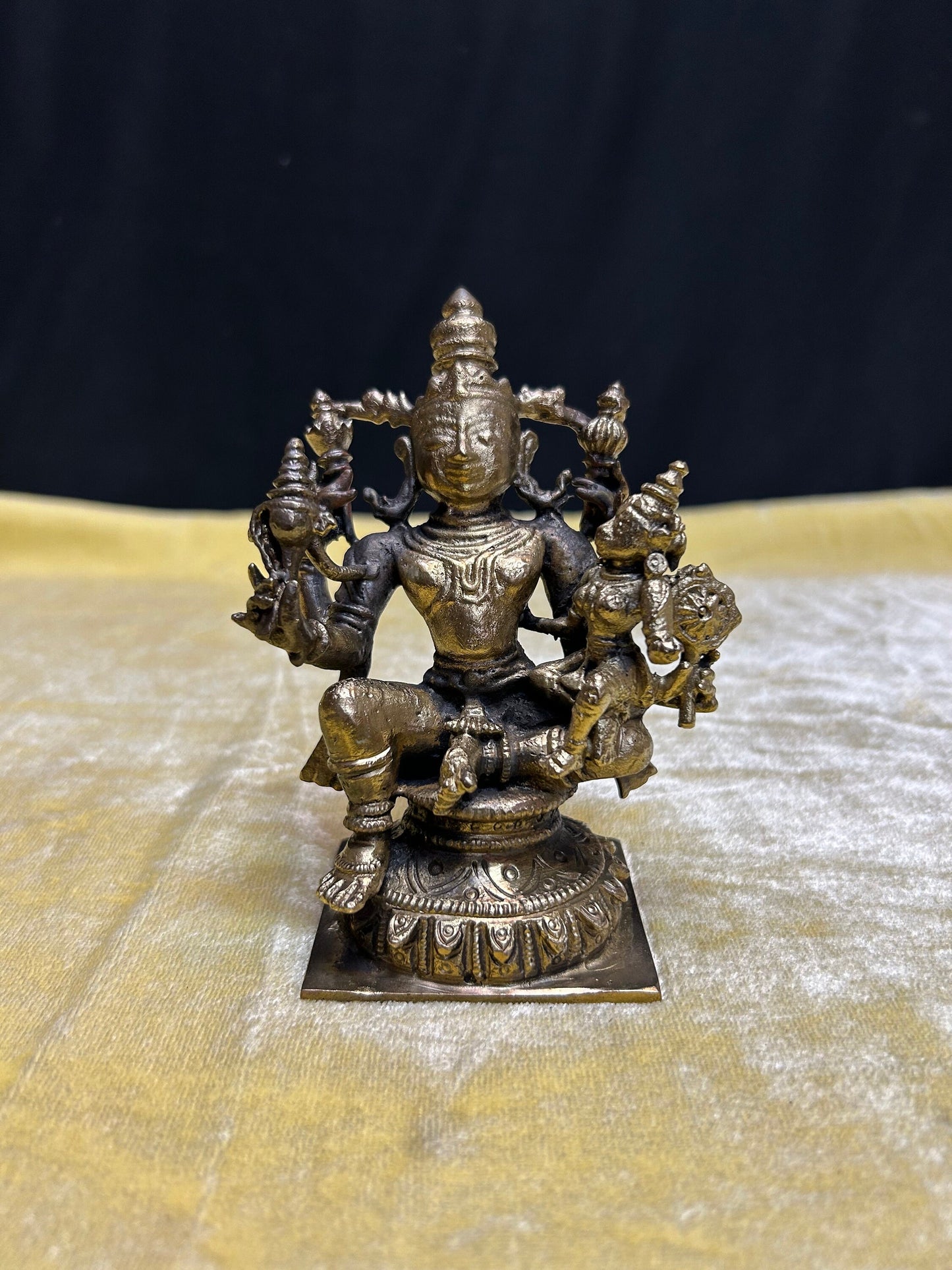 Prasiddh copper idols presenst copper idol of odisha style lakshmi narayana