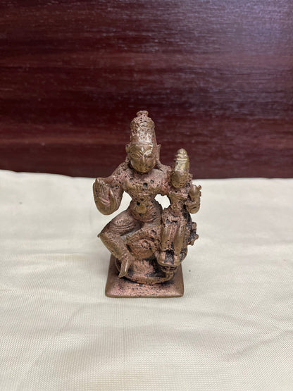 Vintage bronze made pattabhi rama idol