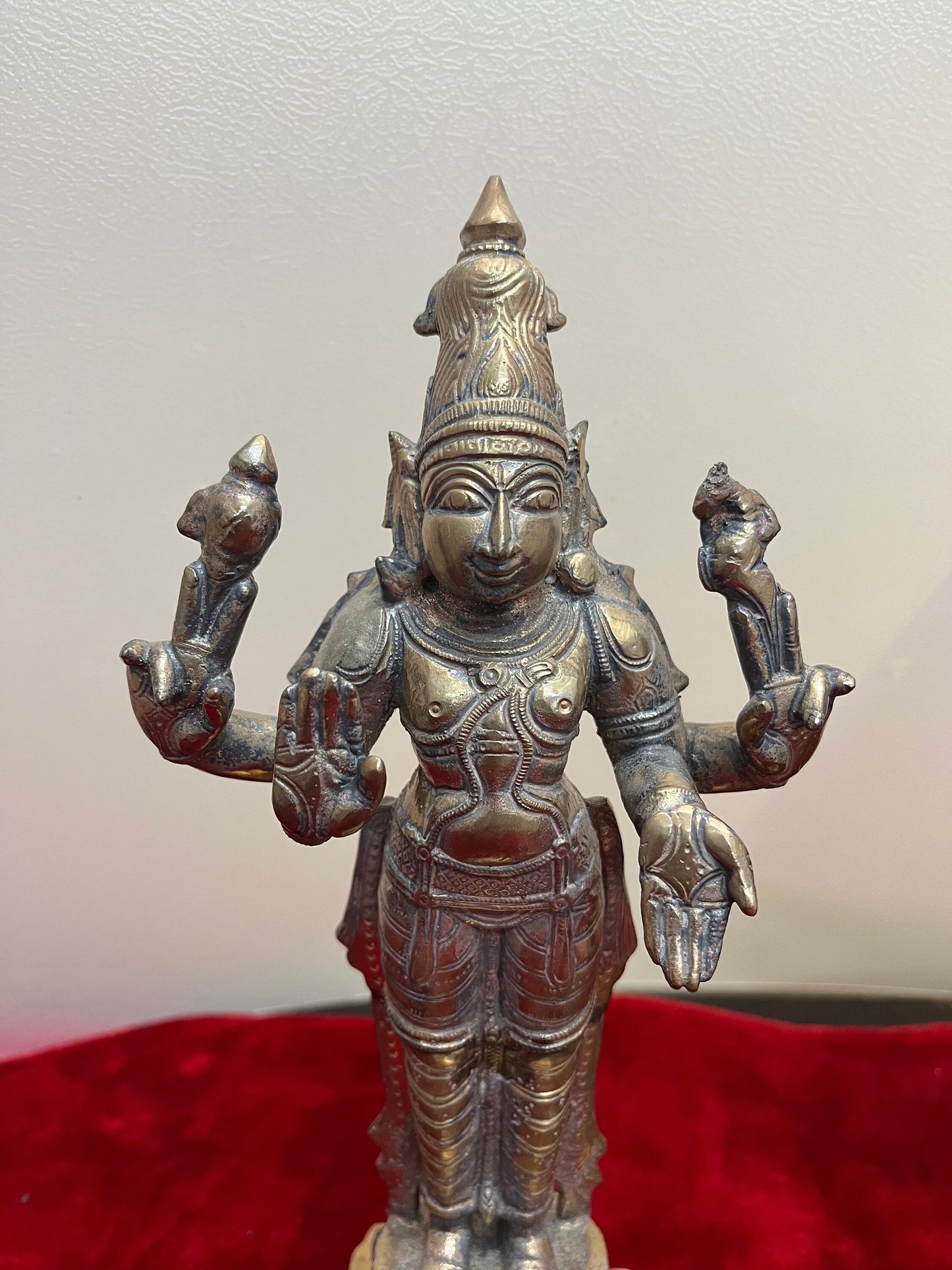 Prasiddh Copper Idols presents bronze made Chandrashekara Parvati idols ( Girija kalyana ) shiva Parvati idol