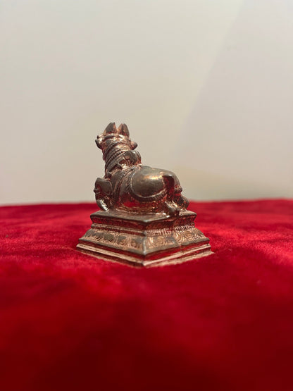 Prasiddh copper idols presents Lord Nandi the vehicle of Lord Shiva/ shiva's vahana / Nandishwara