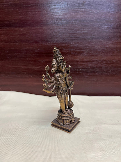 Prasiddh Copper Idols presents copper idol of Panchamukhi hanuman