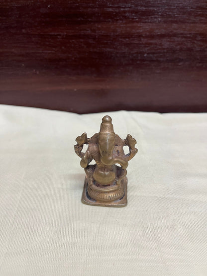 Vintage bronze made ganesha idol