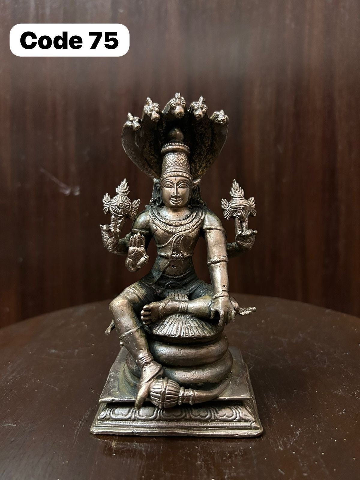 Prasiddh Copper Idols presents copper idol of Vaikuntanatha vaikunta vishnu narayana