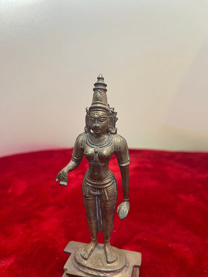 Bronze casted Kanyakumari idol