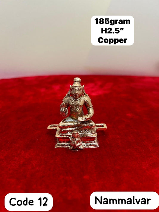 Prasiddh Copper Idols presents copper idol of Nammalvar Saint