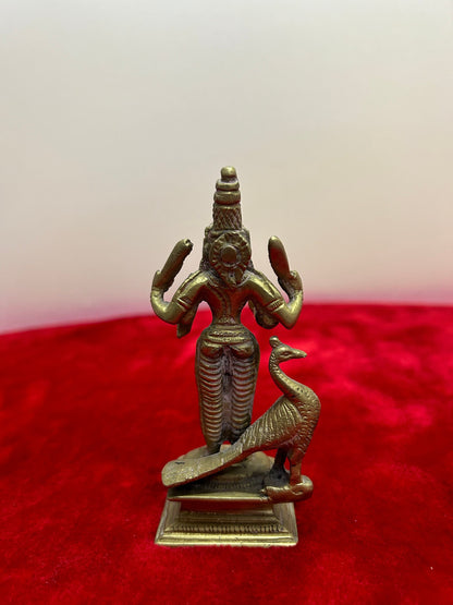 brass made subramanya swamy / murugan / karthikeya