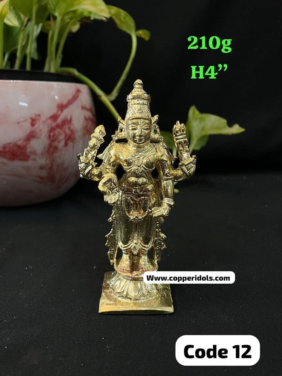 Prasiddh Copper Idols presents panchaloha idol of Subramanya swamy