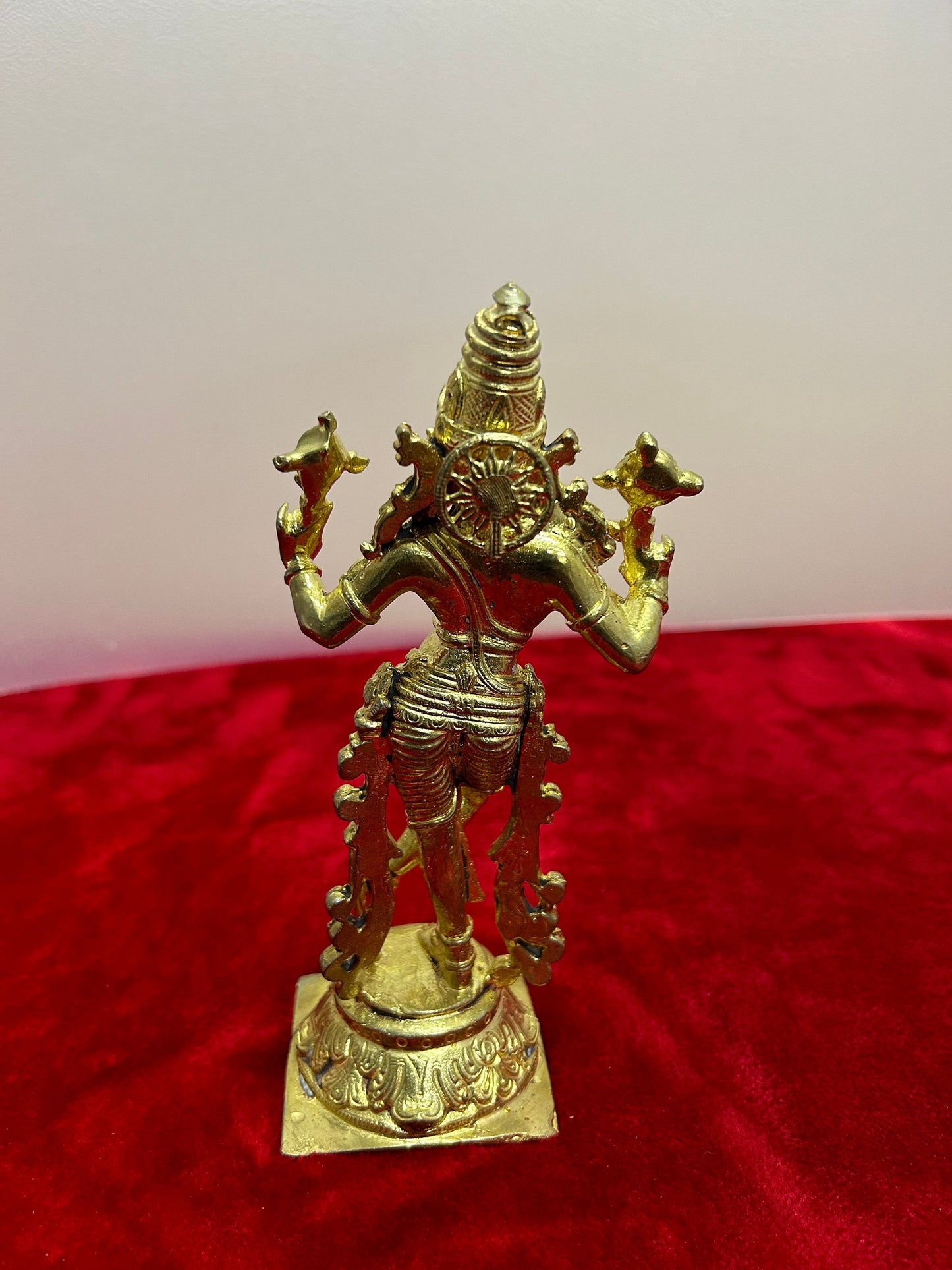 panchaloha krishana/flute krishna /standing krishna/venugopala/santhana gopalakrishna