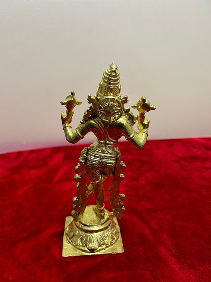 panchaloha krishana/flute krishna /standing krishna/venugopala/santhana gopalakrishna