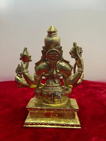 Prasiddh Copper Idols presents panchaloha idol of Karnataka style Durga idol