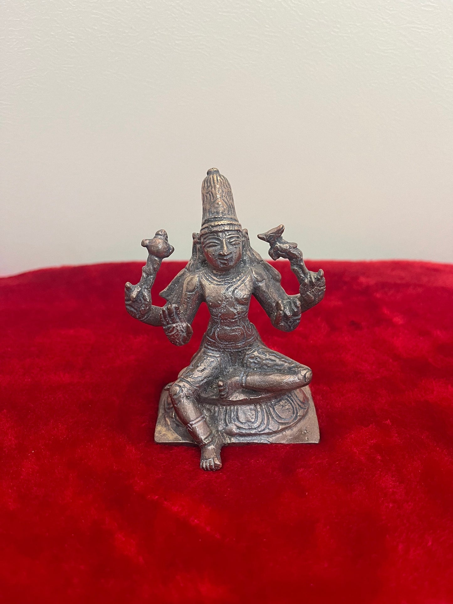 Prasiddh Copper Idols presents bronze made Shiva Idol Somashekara srikanteshwara