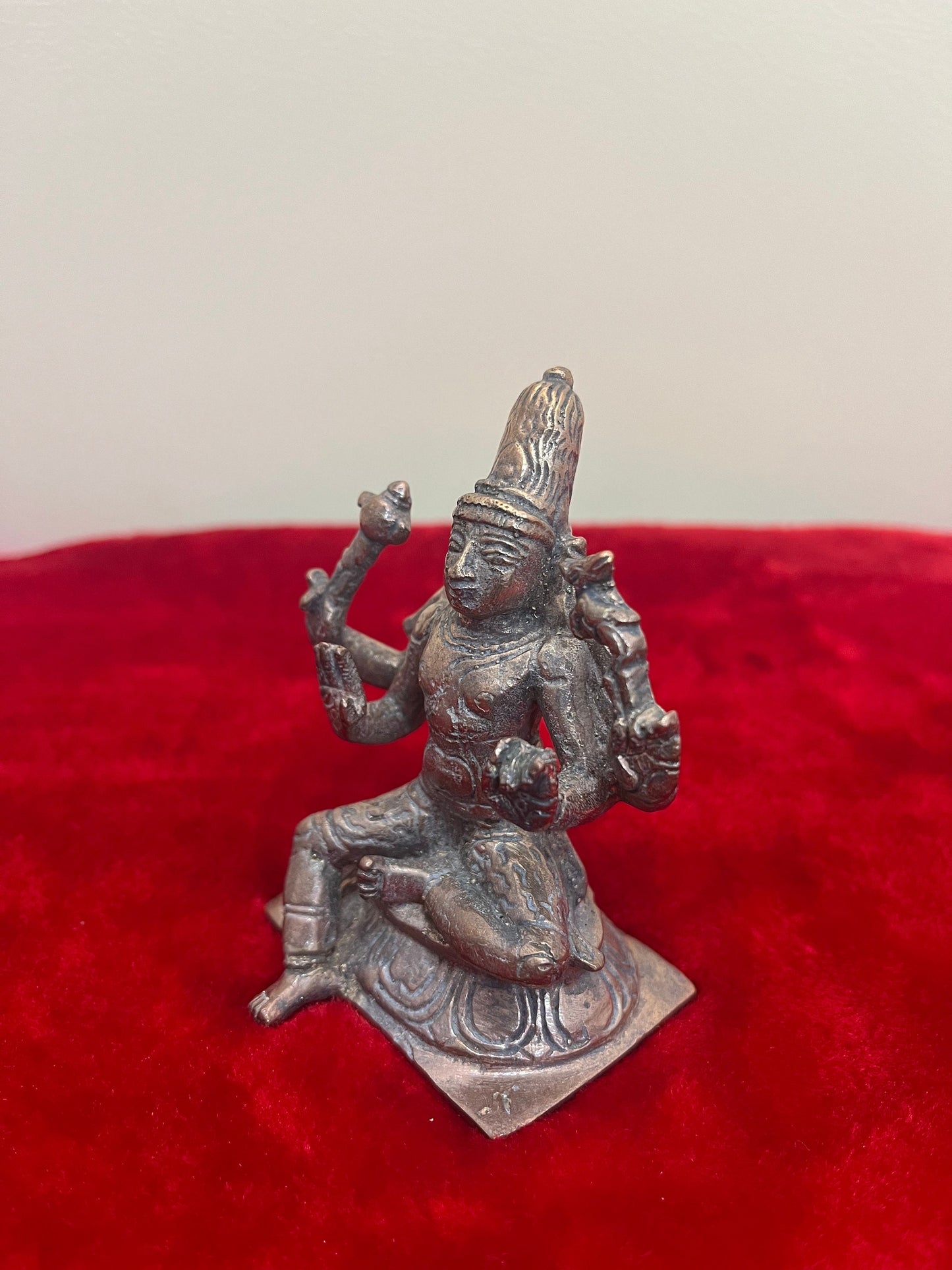 Prasiddh Copper Idols presents bronze made Shiva Idol Somashekara srikanteshwara