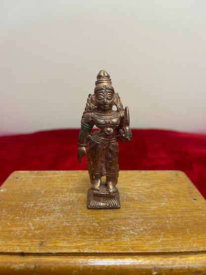 Prasiddh copper idol present copper idol of veerabhadra swamy Bhadrakali