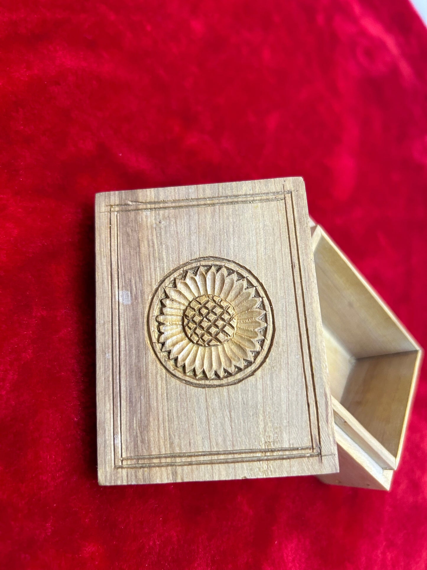 Sandalwood made box for keeping jewellery or treasure special items