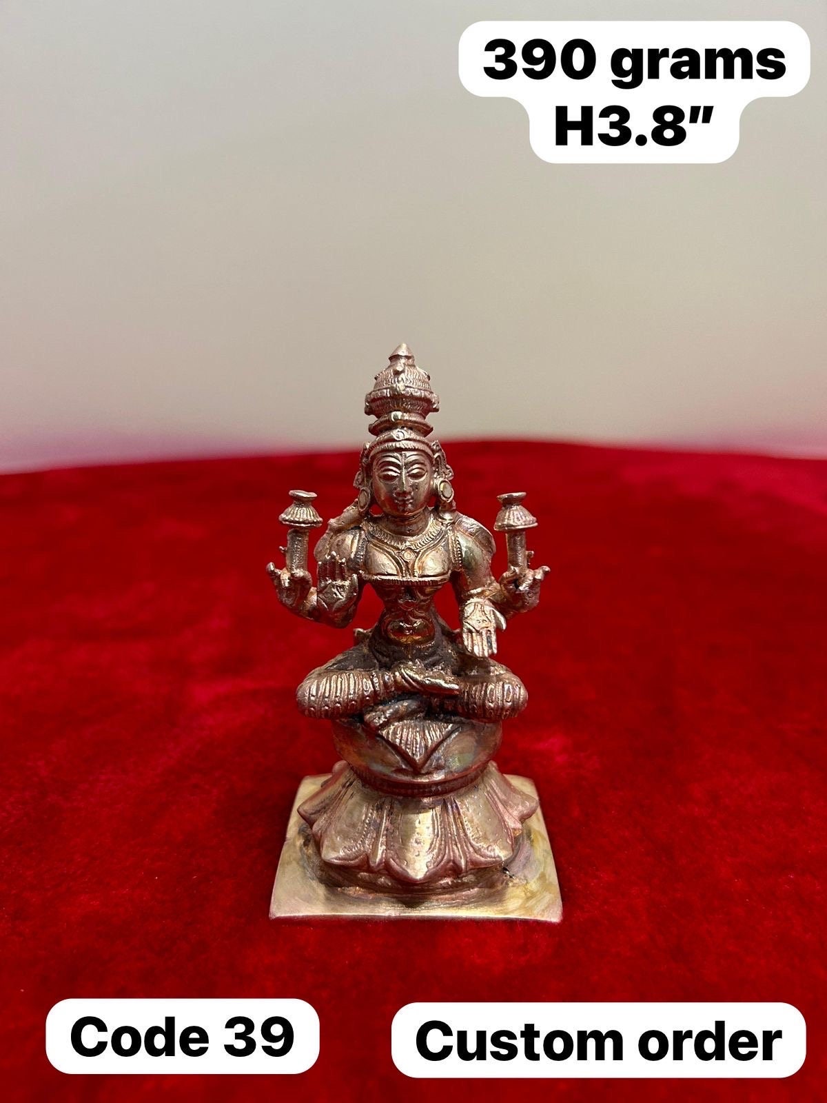 Prasiddh Copper Idols presents lakshmi idol