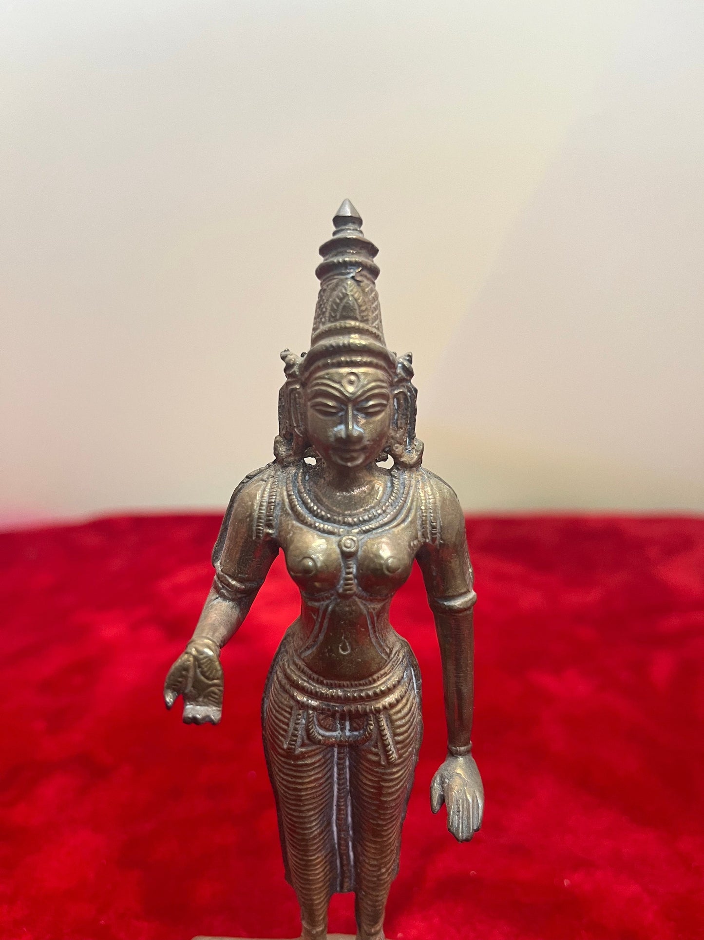 Bronze casted Kanyakumari idol