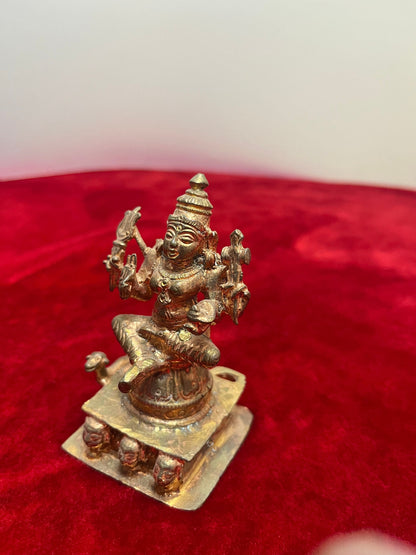 Prasiddh copper idol present copper idol of bhadrakali