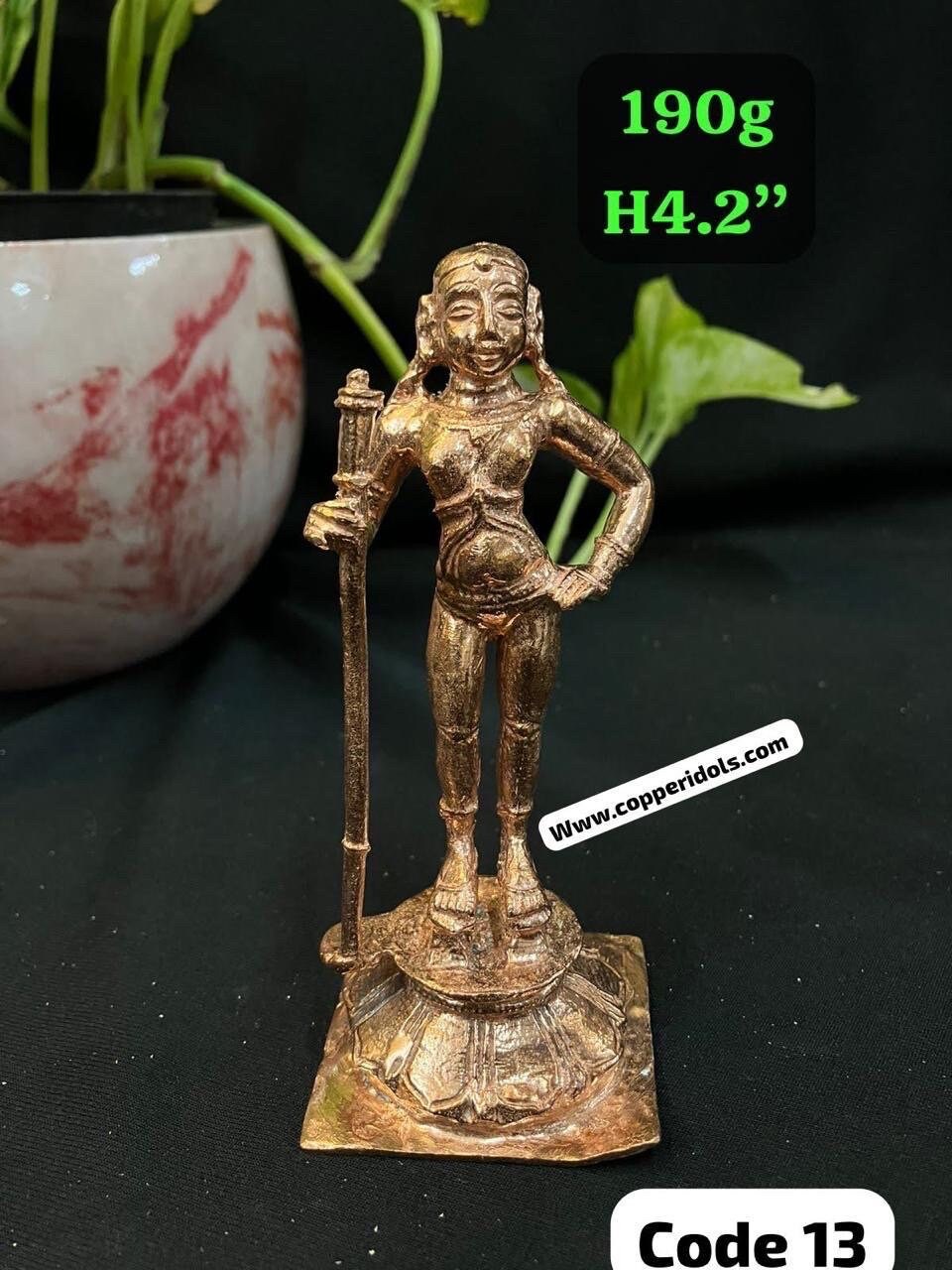 Prasiddh Copper Idols presents copper idol of Bala Murugan Subramanya swamy