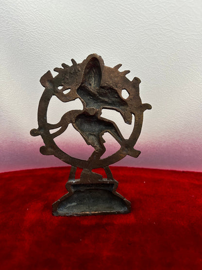 vintage bronze cast natraja idol