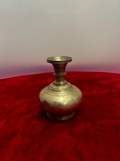 vintage bronze cast hooly water kalsha