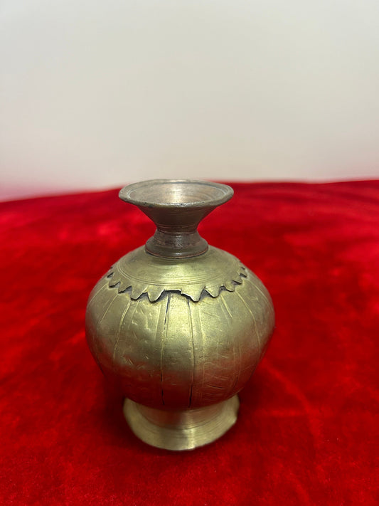 vintage bronze cast kalsha mysore style