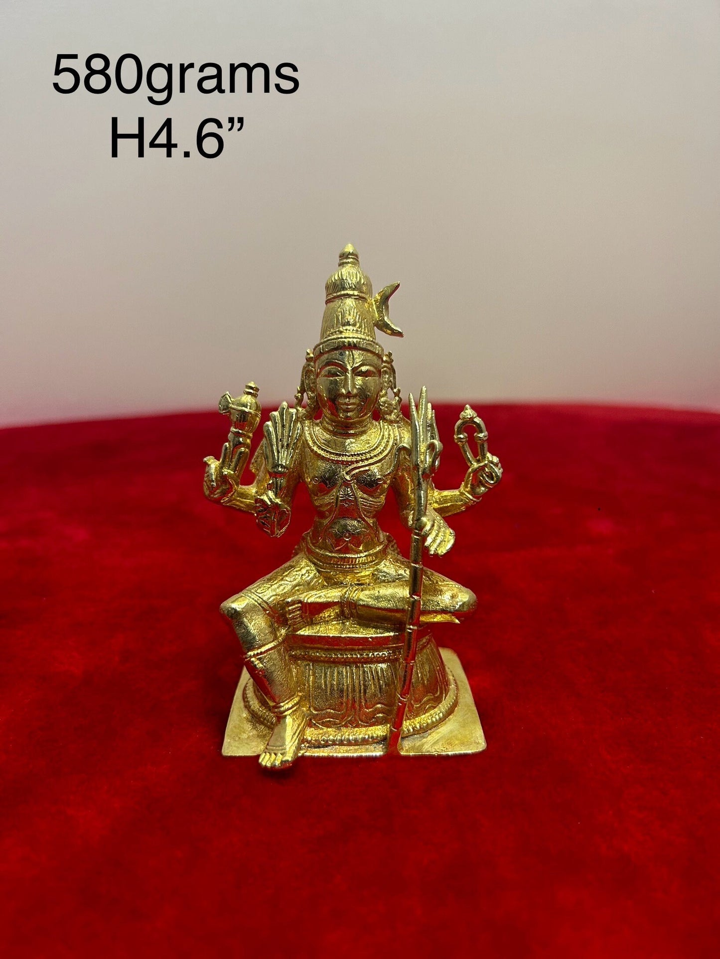 Prasiddh Copper Idols presents panchaloha idol of Kameshwara