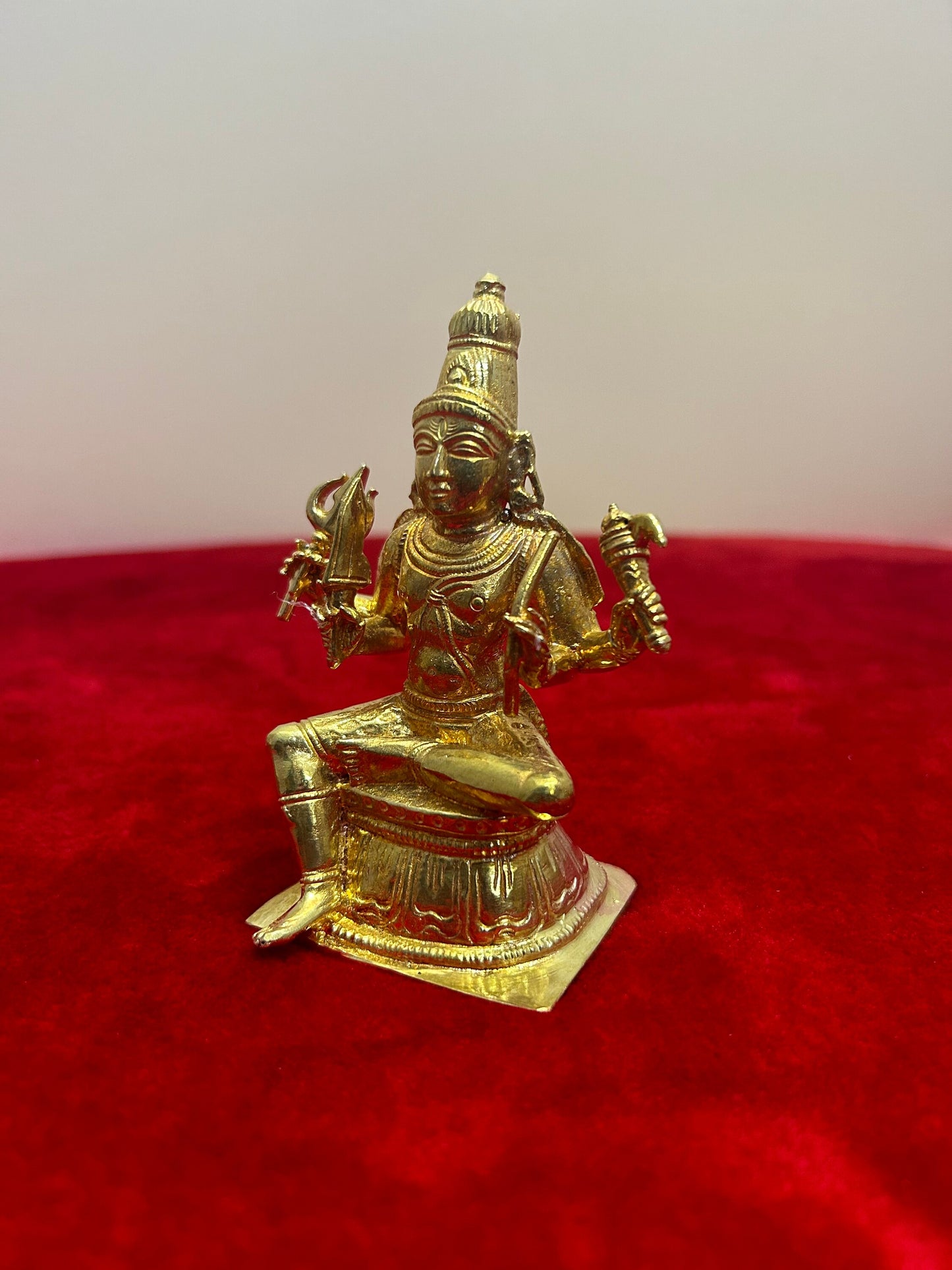 Prasiddh Copper Idols presents panchaloha idol of Kumbhodhara ( Mahaganapathi Visrajana vigraha )