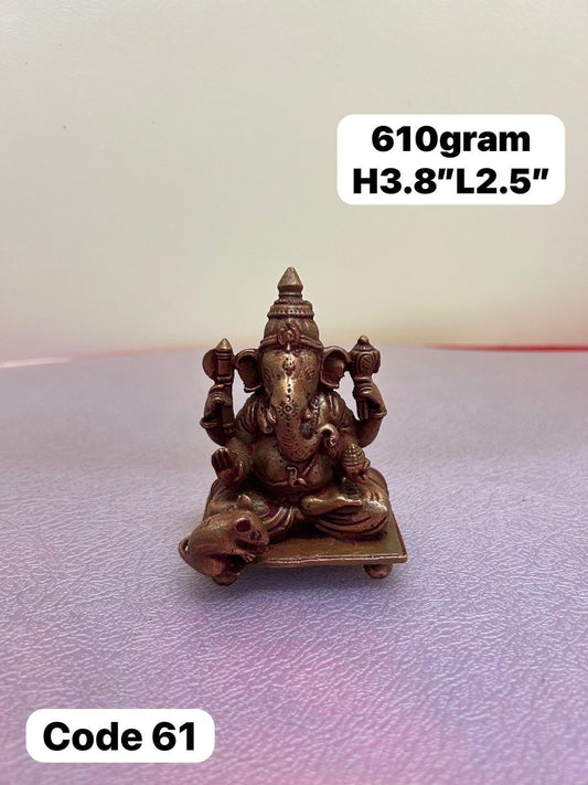 Showpiece Collection Replicas by Prasiddh Idols- Patinated idol- Bombay Ganesha