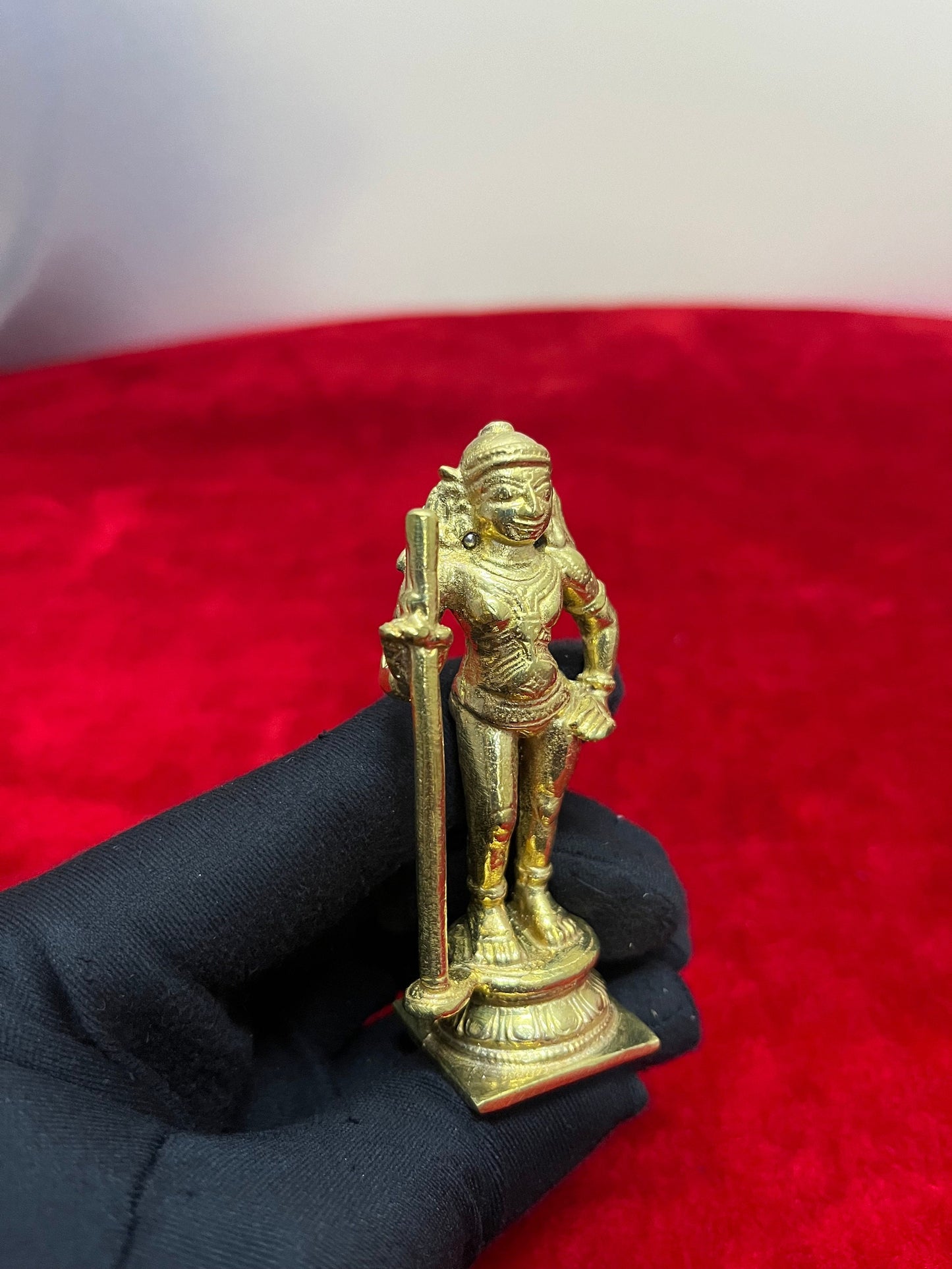 Prasiddh Copper Idols presents panchaloha idol of Subramnya Bala dandayudhapai Palani Murugan