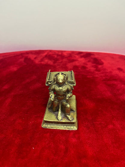 vintage bronze cast hanuman vahana