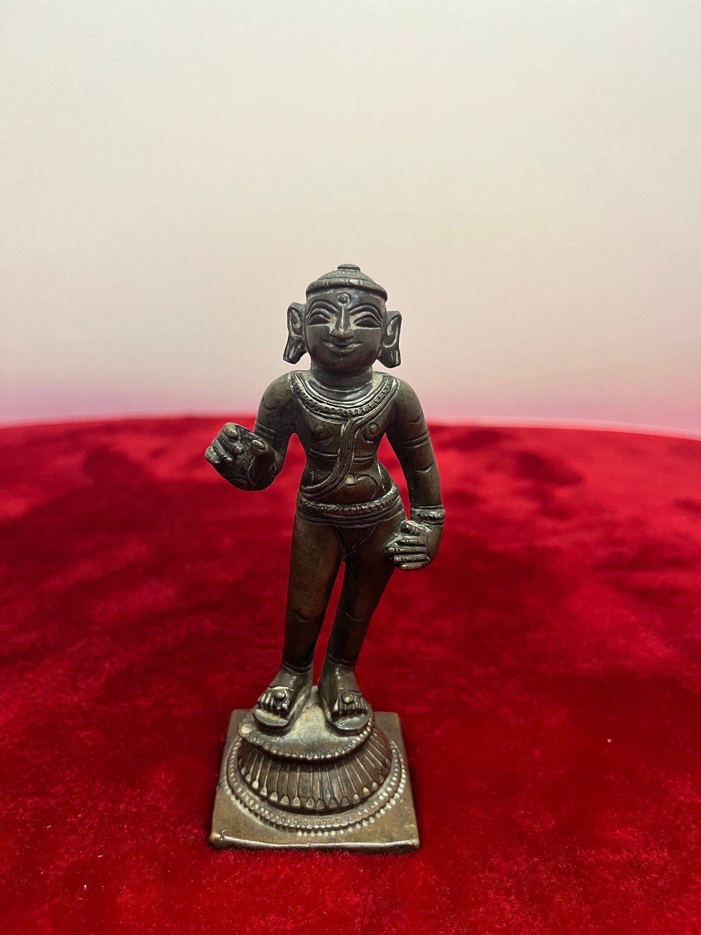 vintage bronze cast murugan ido