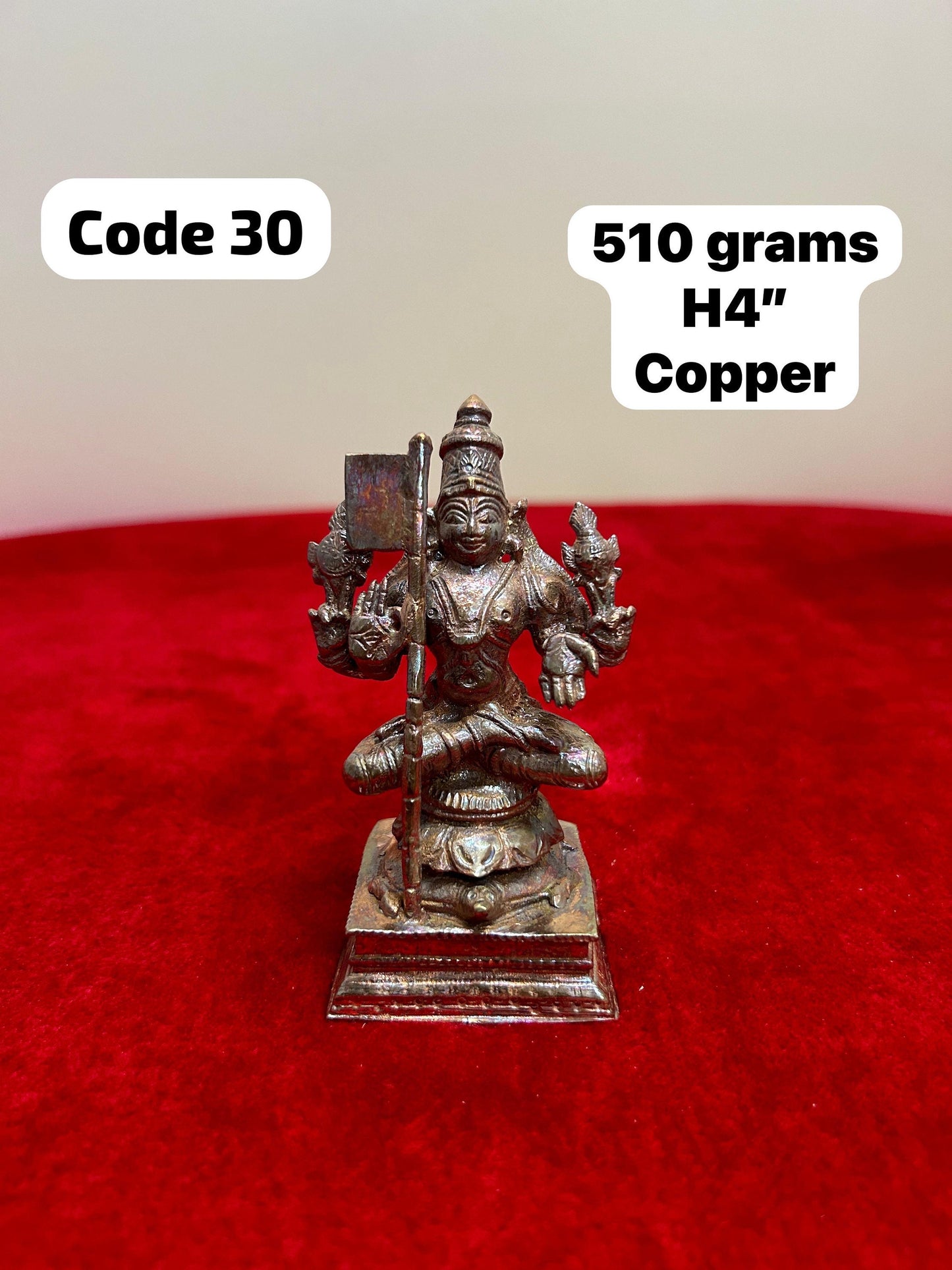 Prasiddh Copper Idols presents copper idol of Vaikanasa Maha muni