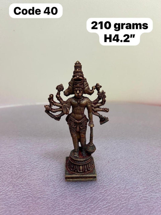 Museum Grade Replicas by Prasiddh Copper - Panchamukhi Hanuman