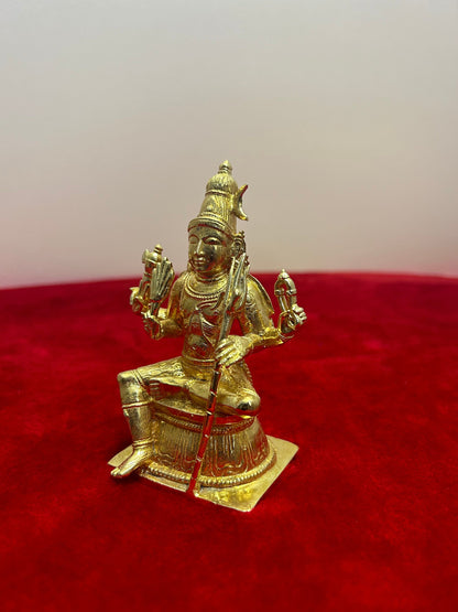 Prasiddh Copper Idols presents panchaloha idol of Kameshwara