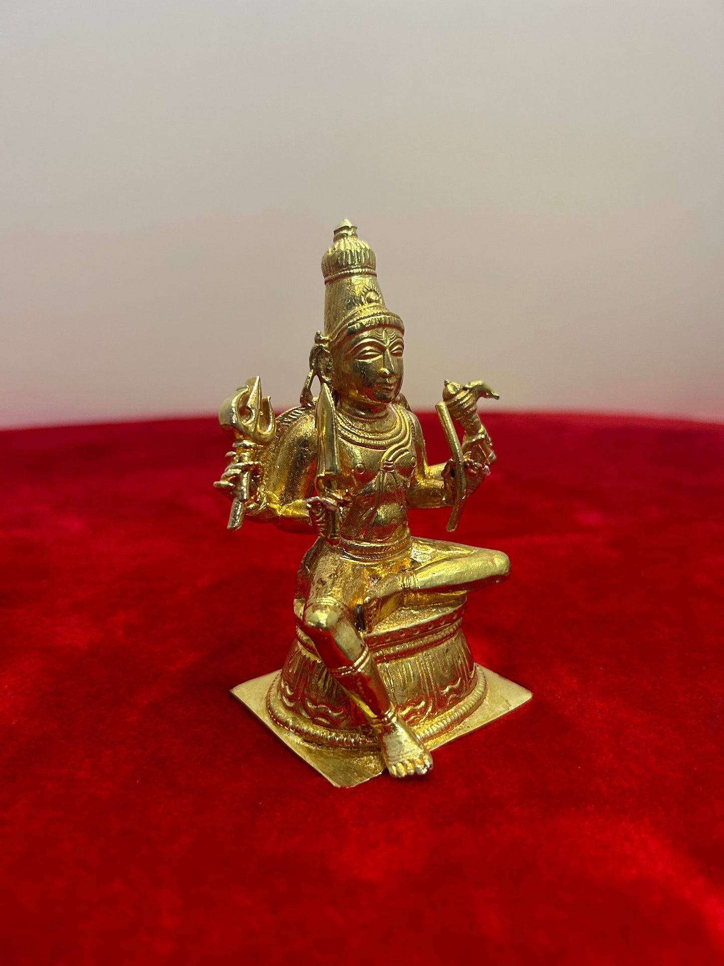 Prasiddh Copper Idols presents panchaloha idol of Kumbhodhara ( Mahaganapathi Visrajana vigraha )