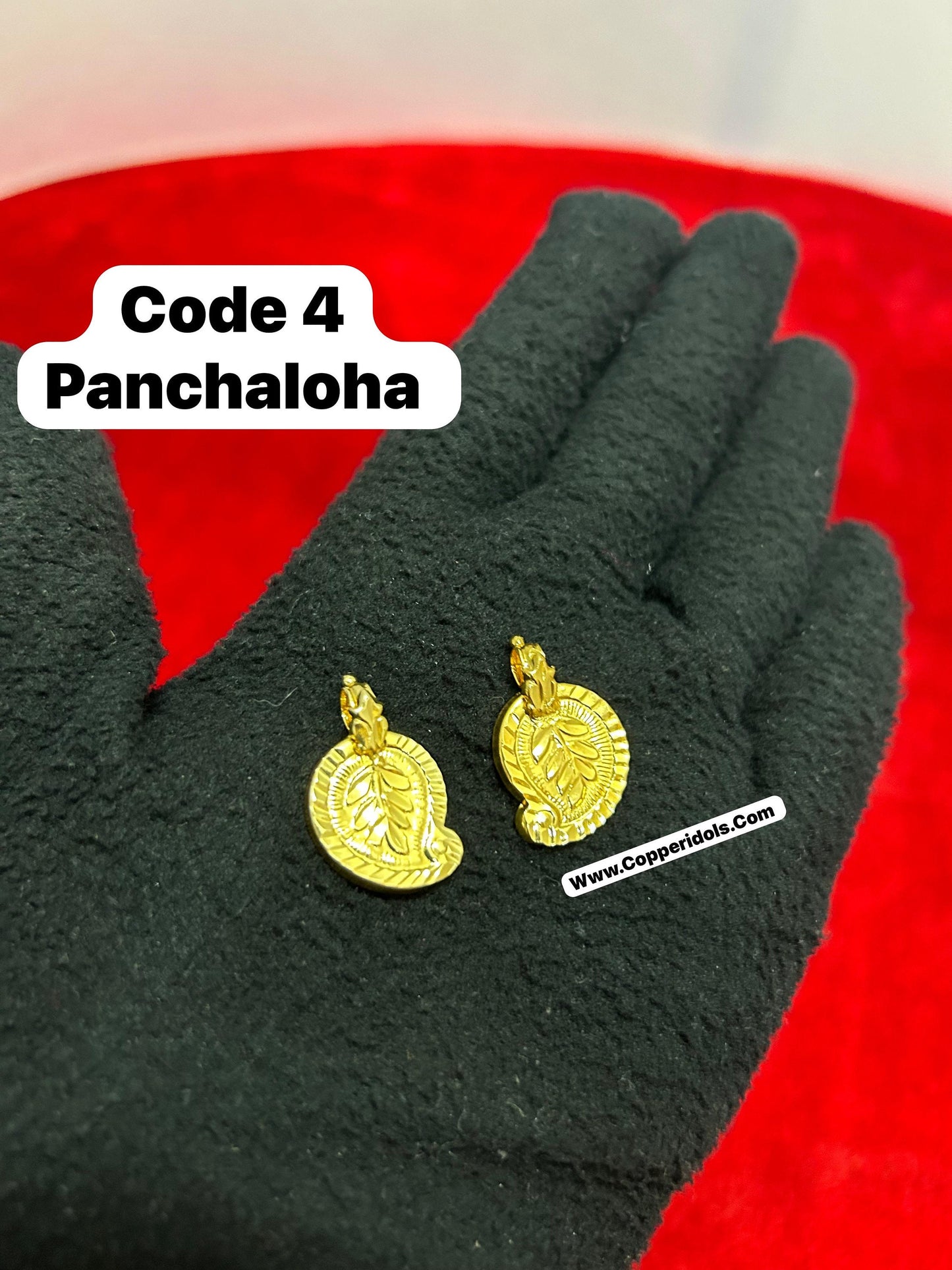 Prasiddh Copper Idols presents panchaloha made mango pendants