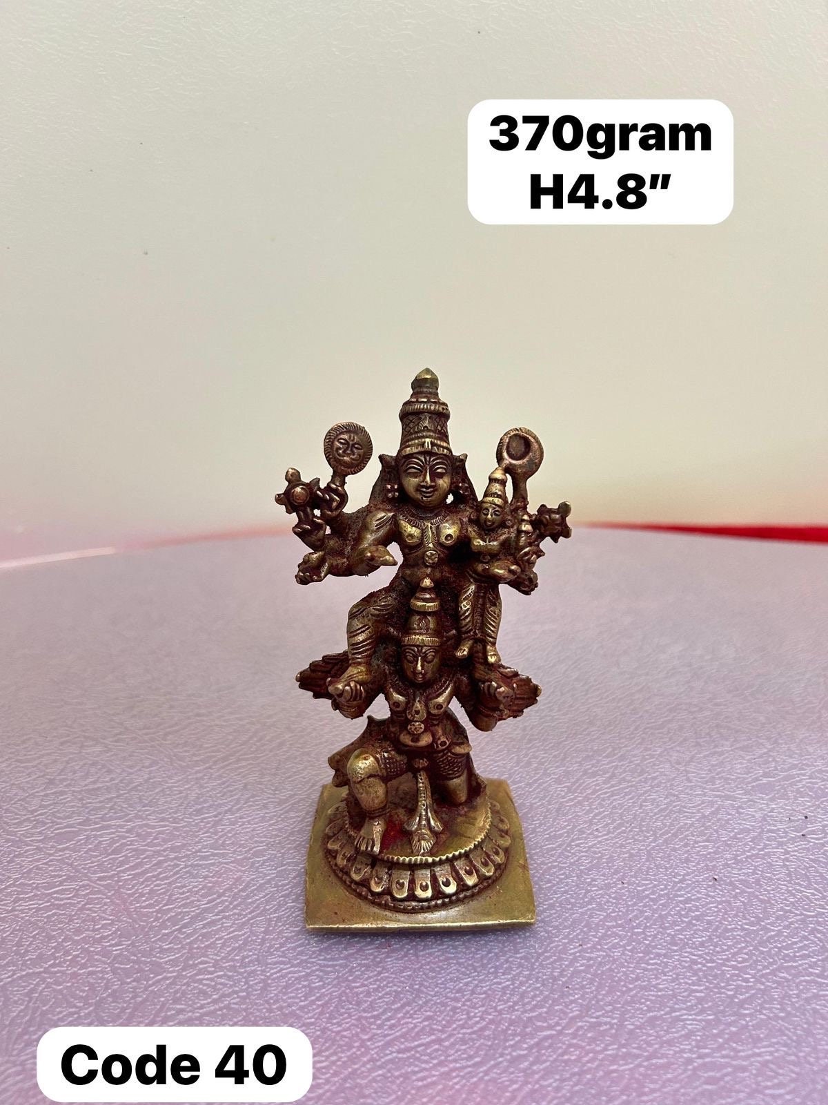 Showpiece Collection Replicas by Prasiddh Idols- Patinated idol- Garudaruda Lakhshmi Narayana