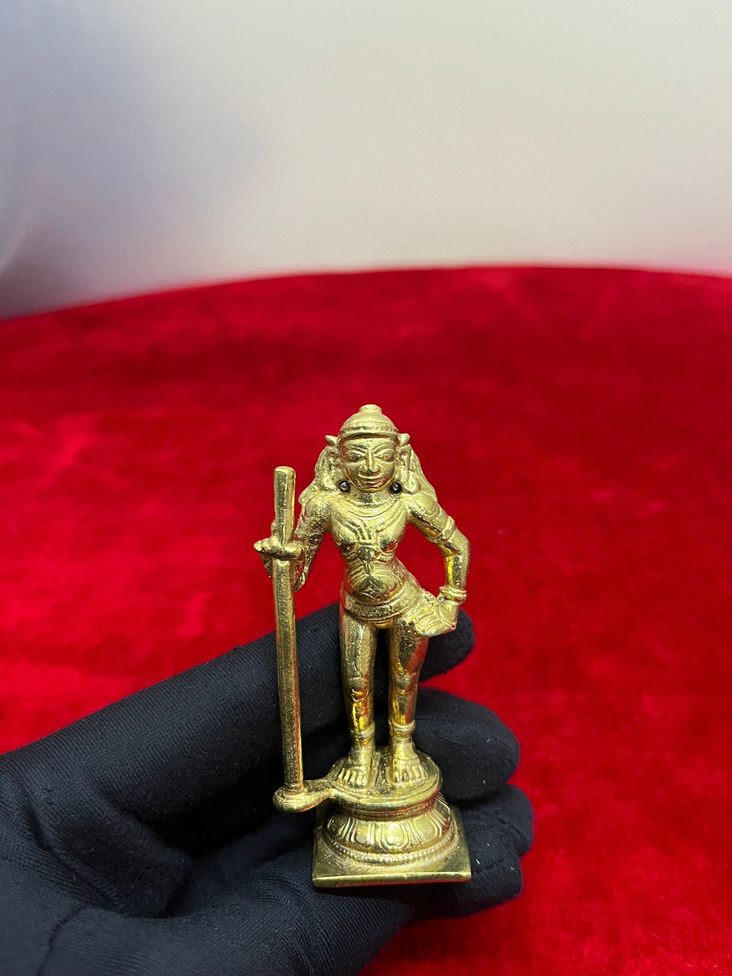 Prasiddh Copper Idols presents panchaloha idol of Subramnya Bala dandayudhapai Palani Murugan